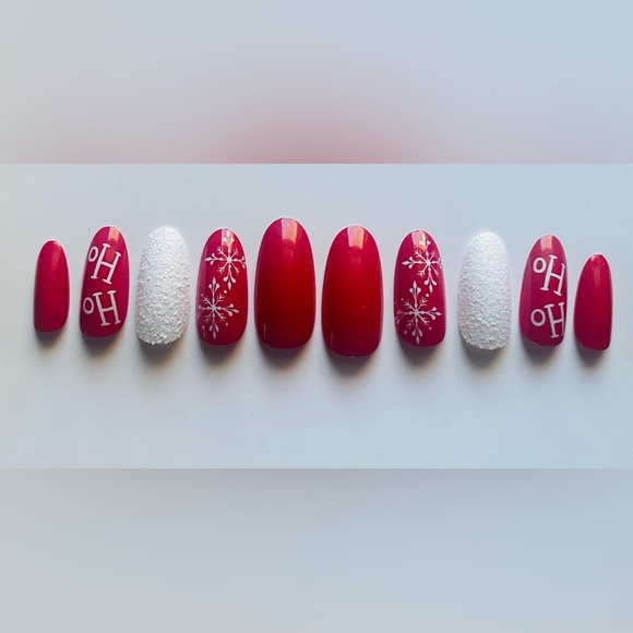 Christmas Press On Nails - Picture 2 of 2